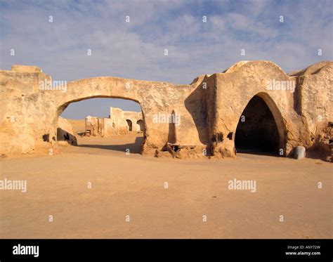 Tunisia Star Wars Movie Set In The Sahara Desert At Ong El Jemel