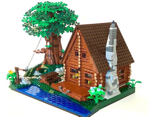 Lego Ideas Log Cabin Vacation Home