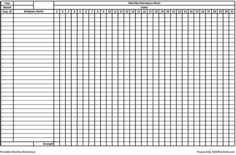 Employee Monthly Attendance Sheet With Time In Excel Free Tutorial Pics