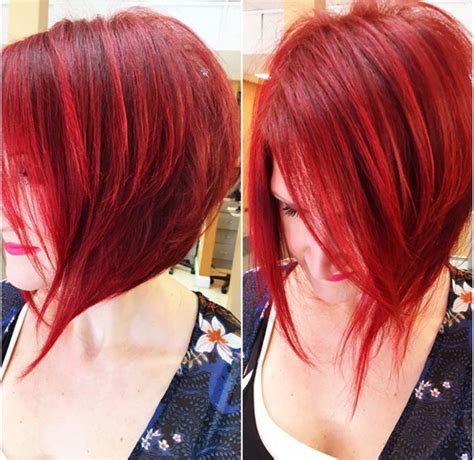 20 Ideas Of Bright Red Bob Hairstyles