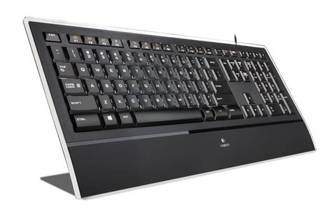 Maybe you would like to learn more about one of these? Logitech Illuminated K740 Keyboard US International qwerty ...