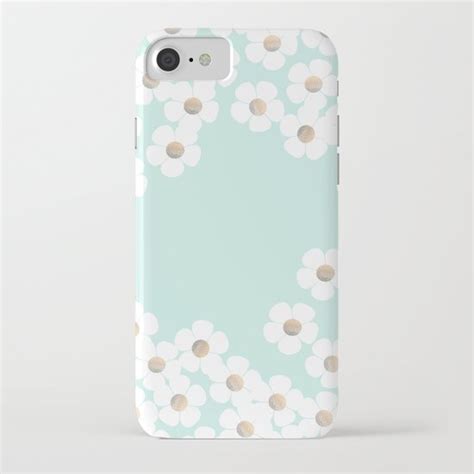 Daisy Rain Mint Iphone And Ipod Case By Monika Strigel Society6