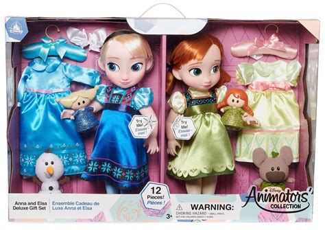 Disney Animators Collection Anna And Elsa Dolls Deluxe T Set My