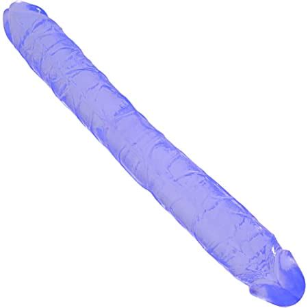 Amazon Com Double Ended Dildo Flexible Realistic Jelly Dildos Dong For Anal Play G Spot