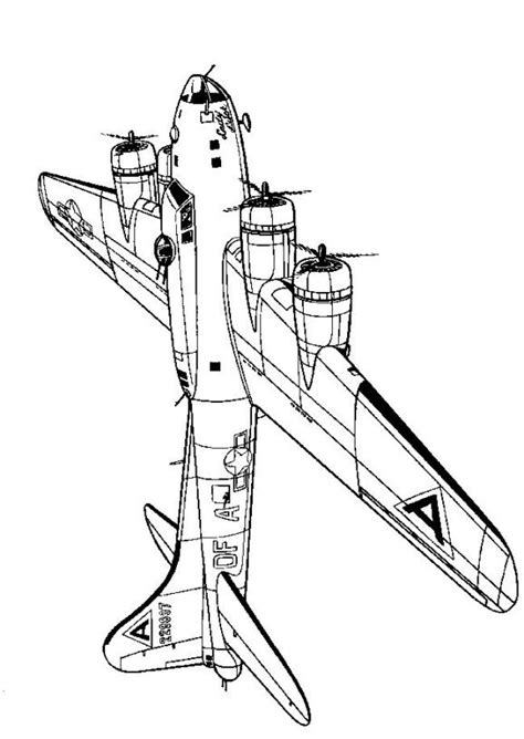 The second world war please joint facebook 4d paper airplane group to leave a note, make a comment, vote models you would like to be published next, or suggest a model. Kids-n-fun.com | Coloring page WWII Aircrafts Boeing F17B ...