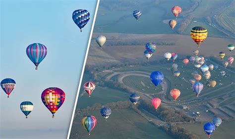 Hot Air Balloons Set Off Across English Channel In Bid To