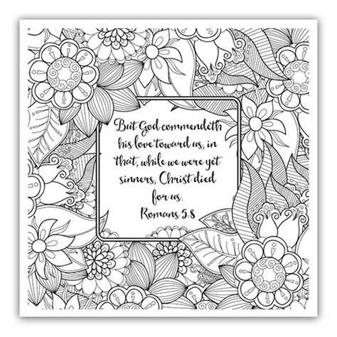 Scripture Christian Coloring Pages For Adults Thekidsworksheet