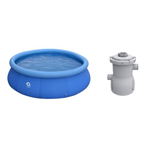 Jleisure 10 X 30 Prompt Set Inflatable Pool Wclean Plus Filter Pump