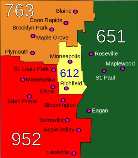 Area Codes Twin Cities Localwiki