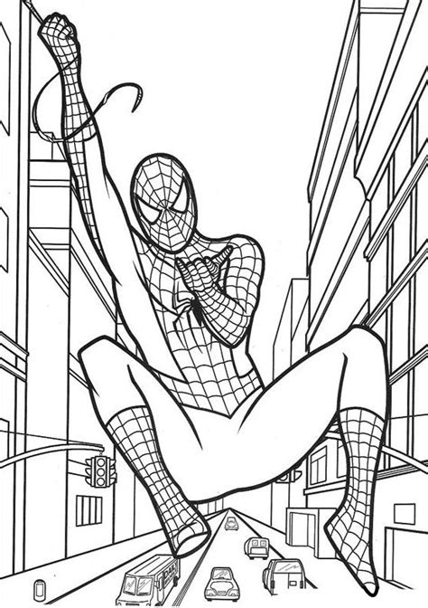 Dibujos para colorear de Spiderman