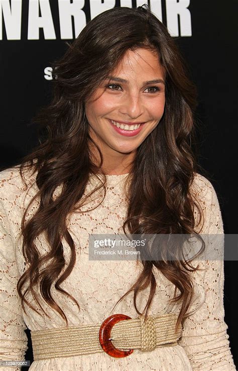 Actress Ana Ayora Attends The Premiere Of Lionsgate Films Warrior