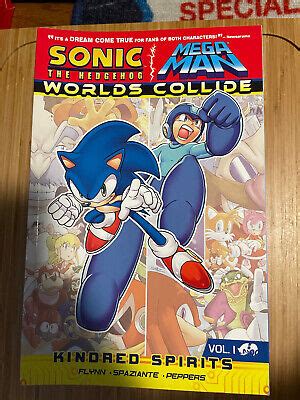 Sonic The Hedgehog Mega Man Worlds Collide Volume Kindred Spirits
