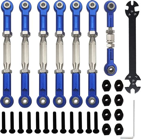 Amazon Com Adjustable Turnbuckles Camber Link With Rod Ends Sets For 1