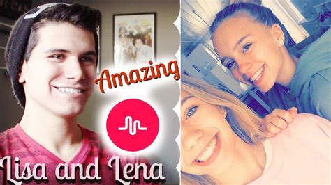 Lisa And Lena Musically Musically Compilation Reaction Youtube