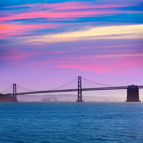 Premium Photo San Francisco Bay Bridge From Pier 7 California