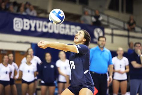 Mary Lake Sets New Byu Women S Volleyball Dig Record The Daily Universe