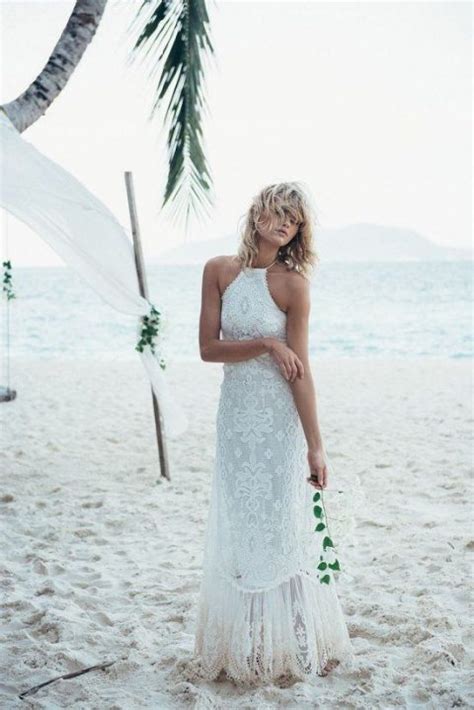 68 Beautiful And Relaxed Beach Wedding Dresses Weddingomania