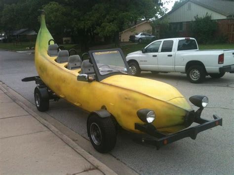 r atbge banana car awful taste but great execution in 2022 weird cars car car humor