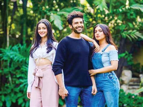 pati patni aur woh kartik aaryan and ananya panday shoot for a romantic number check out the
