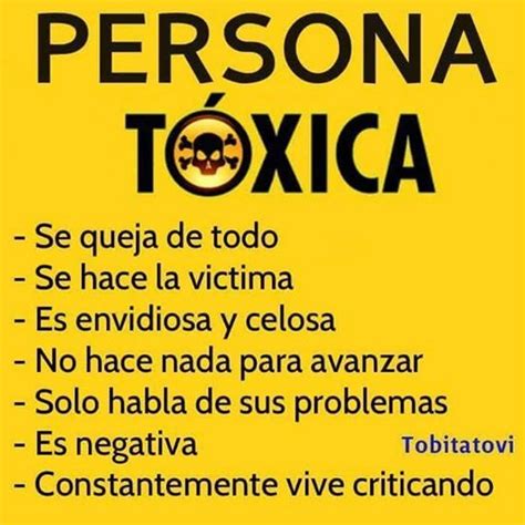 Persona Tóxica Se Queja De Todo Se Hace La Víctima Es Envidiosa Y