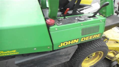 John Deere F935 Diesel Commercial Riding Mower Youtube