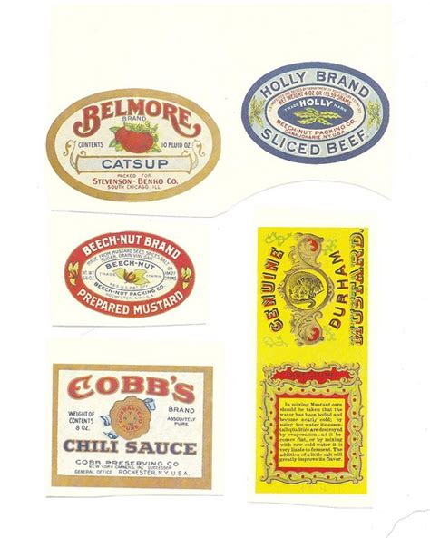Best 25 Vintage Food Labels Ideas On Pinterest Vintage Vintage