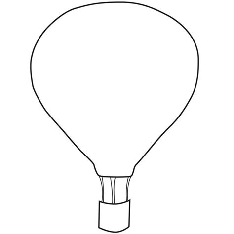 Download, print or send online for free! template ~ hot air balloon :) | Move by wind | Pinterest ...