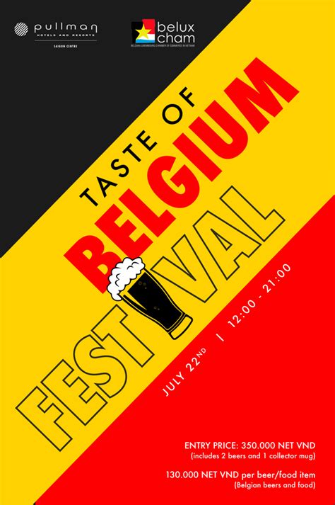 Taste Of Belgium Festival Beluxcham