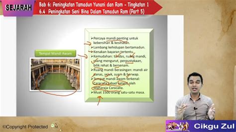 O seni lukis islam biasanya terhad kepada lukisan keindahan alam dan tidak 5. Topik 06: Peningkatan Tamadun Yunani dan Rom - Jom Tuisyen