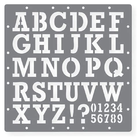 Free Printable Alphabet Stencils Templates Free Printable