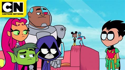 Bumblebee And The Atom Shrink Off Teen Titans Go