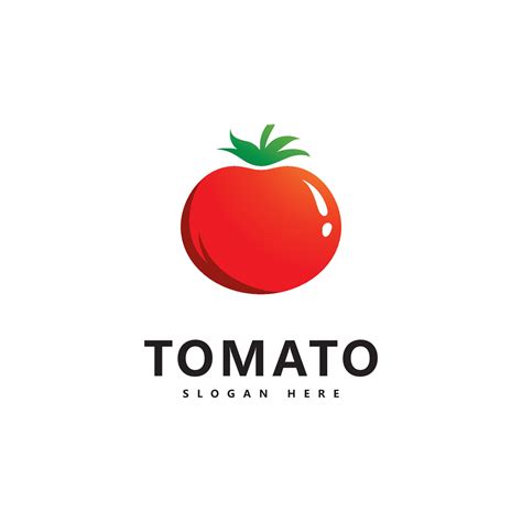 Tomato Logo Vector Icon Illustration Design 3381264 Vector Art At Vecteezy