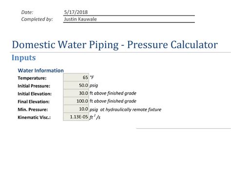 Domestic Water Piping Calculator Quickly Size And Select