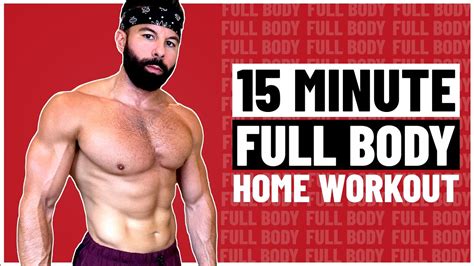 Full Body Amrap Home Workout Burn Fat And Build Muscle In This Quick