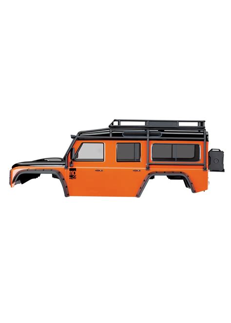 Traxxas 8011A Adventure Edition Body For TRX 4 Defender Orange