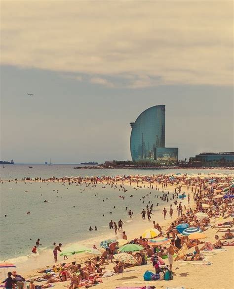 Pin By Neri Garcia On Barcelona Barceloneta Beach Cool Places To