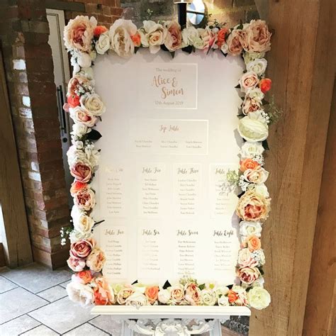 Pin On Flower Table Plan Wedding