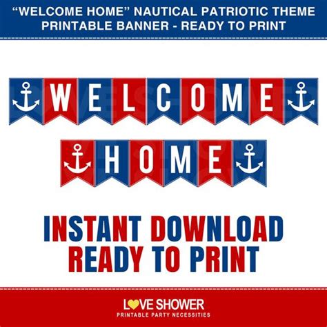 Free Welcome Banner Printable