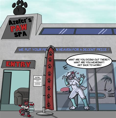 Commission Azofers Paw Spa By Trisk 7 On Deviantart