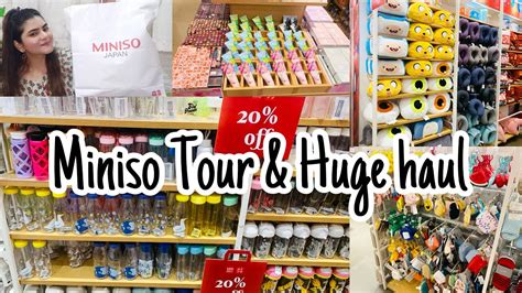 miniso tour miniso huge haul giveaway miniso sale haul under rs 500 miniso coupon code