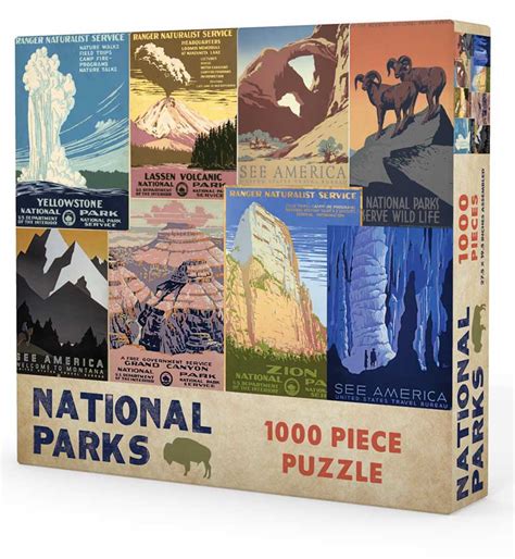 national parks 1000 pieces gibbs smith puzzle warehouse