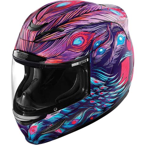 Icon Womens Airmada Opacity Helmet Full Face Motorcycle Helmets