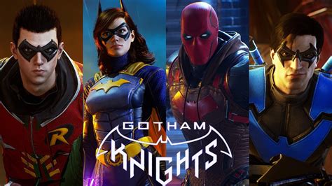 Gotham Knights Announced! Play as Batgirl, Nightwing, Robin and Red
