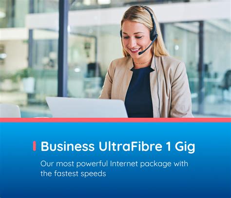 Business Ultrafibre 1gig Unlimited Internet Package Cogeco
