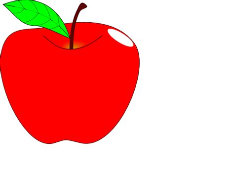 Red Apple Teacher Ai Clip Art At Vector Clip