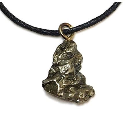 Genuine Meteorite Necklace Pendant With Certificate Of Authenticity