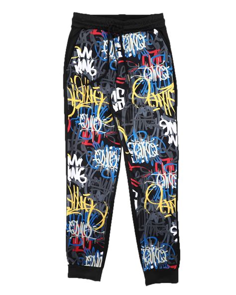 Buy Graffiti All Over Print Joggers 8 20 Boys Activewear From Arcade