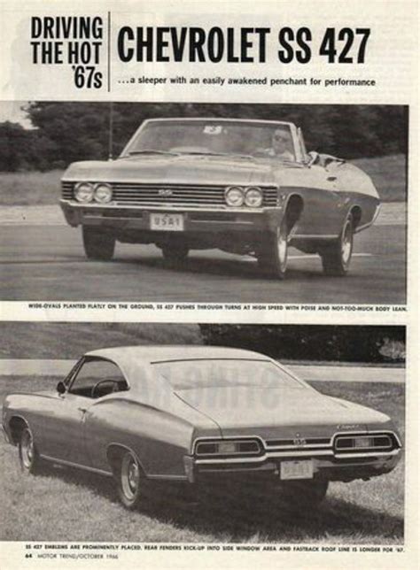 1967 Chevy Ad Vintage Muscle Cars Automobile Advertising Muscle Car Ads