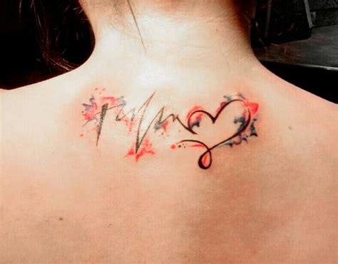 Tatts By Katie Grace Hope Tattoo Heartbeat Tattoo