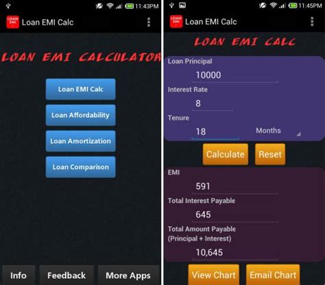 Home loan eligibility is calculated after considering various factors including monthly income, fixed monthly obligation, current age, retirement age etc. Free Loan EMI Calculator App for Android